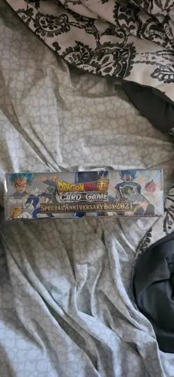 Bandai Dragon Ball Super Card Game SPECIAL ANNIVERSARY BOX 2021 VEGETA ART - Image 1