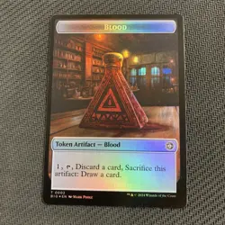 Blood Token 0002 MTG: Outlaws of Thunder Junction: The Big Score Near Mint (NM) - Image 1