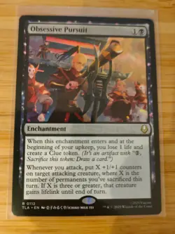 MTG Obsessive Pursuit 0112 Avatar: The Last Airbender M/NM Free UK P&P - Image 1