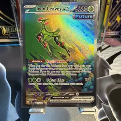Iron Leaves ex 203/162 SV05: Pokemon Temporal Forces Holo NM - Image 1