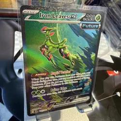 Iron Leaves ex 203/162 SV05: Pokemon Temporal Forces Holo NM - Image 2