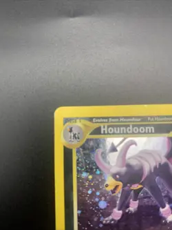 Pokemon TCG Neo Discovery Houndoom 4/75 Holo Rare HP - Image 4