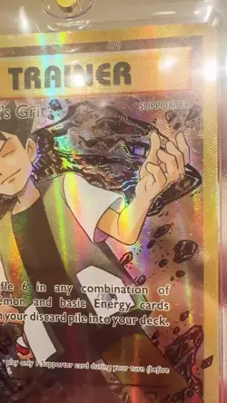 Pokemon TCG Shining Steelix 112/105 Neo Destiny Secret Rare Holo Hand Draw DIY - Image 2