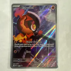 Charcadet 022 (Pokemon Center Stamp) Exclusive Mega Evolution Promo Holo - Image 1