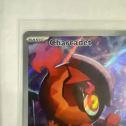 Charcadet 022 (Pokemon Center Stamp) Exclusive Mega Evolution Promo Holo - Image 2