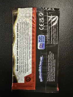 Pokemon TCG Paldean Fates 1x Booster Pack (Sealed) (Assorted Artwork) - Image 2