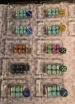 Pokemon TCG Dice Lot Mixed Sets and Damage Counters - Image 2