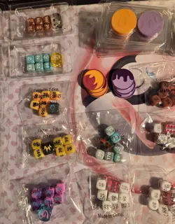 Pokemon TCG Dice Lot Mixed Sets and Damage Counters - Image 3