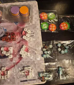 Pokemon TCG Dice Lot Mixed Sets and Damage Counters - Image 4