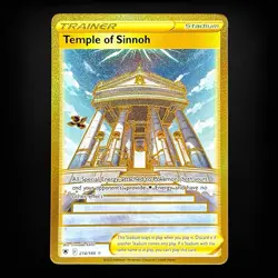 Pokemon TCG SWSH10: Astral Radiance Temple of Sinnoh #214/189 Secret Rare NM - Image 1