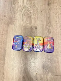 Pokemon TCG - 4 Kanto power mini tins - Brand New & Sealed - Fast Ship 🚚 - Image 1