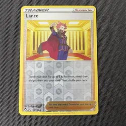 Lance 159/195 Reverse Holo Pokemon TCG: Silver Tempest Near Mint (NM) - Image 1