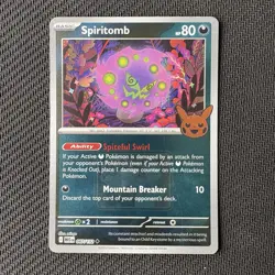 Spiritomb 087/132 Play! Pokemon Halloween Stamped Promo Pokeween Mega Evolutions - Image 1