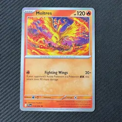 Moltres 014/094 Non-Holo Pre-Release Exclusive Pokemon TCG: Phantasmal Flames - Image 1