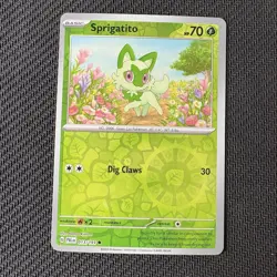 Sprigatito 013/193 Reverse Holo Pokemon TCG: Paldea Evolved Near Mint (NM) - Image 1