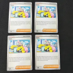 4x Iono 185/193 Pokemon TCG: Paldea Evolved Lightly Played (LP) One Playset - Image 2