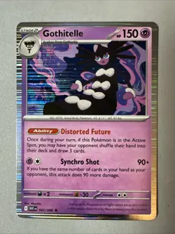 Pokemon TCG * SV White Flare * 043/086 Gothitelle Rare * HOLO * FRESH PK - Image 1