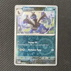 Zweilous 118/191 Reverse Holo Pokemon TCG: Surging Sparks Near Mint (NM) - Image 1