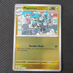 Magneton 046/132 Reverse Holo Pokemon TCG: Mega Evolution Near Mint (NM) - Image 1