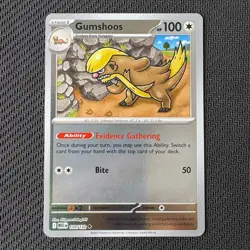 Gumshoos 110/132 Reverse Holo Pokemon TCG: Mega Evolution Near Mint (NM) - Image 1