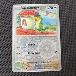 Squawkabilly 141/159 Reverse Holo Pokemon TCG: Journey Together Near Mint (NM) - Image 1