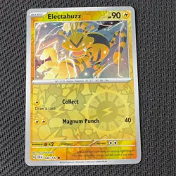 Electabuzz 046/142 Reverse Holo Pokemon TCG: Stellar Crown Near Mint (NM) - Image 1