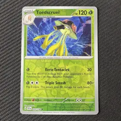 Toedscruel 026/198 Reverse Holo Pokemon TCG: Scarlet & Violet Near Mint (NM) - Image 1