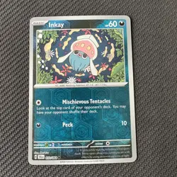 Inkay 033/064 Reverse Holo Pokemon TCG: Shrouded Fable Near Mint (NM) - Image 1