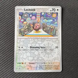 Lechonk 181/197 Reverse Holo Pokemon TCG: Obsidian Flames Near Mint (NM) - Image 1