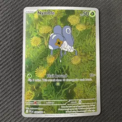 Nymble 096/094 Pokemon TCG: Phantasmal Flames Near Mint (NM) Illustration Rare - Image 1