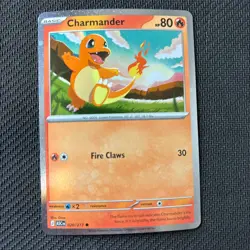 Charmander 020/217 HOLO Pokemon TCG: Ascended Heroes Tech Sticker Collection NM - Image 1