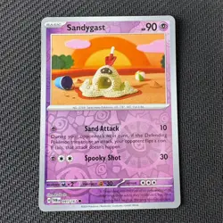 Sandygast 091/167 Reverse Holo Pokemon TCG: Twilight Masquerade Near Mint (NM) - Image 1