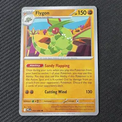 Flygon 053/094 Non-Holo Pre-Release Exclusive Pokemon TCG: Phantasmal Flames NM - Image 1