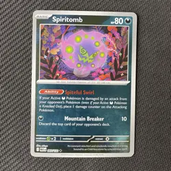 Spiritomb 087/132 Reverse Holo Pokemon TCG: Mega Evolution Near Mint (NM) - Image 1
