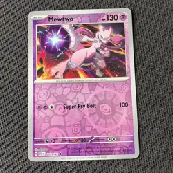 Mewtwo 059/142 Reverse Holo Pokemon TCG: Stellar Crown Near Mint (NM) - Image 1