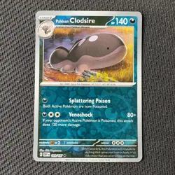 Paldean Clodsire 129/197 Reverse Holo Pokemon TCG: Obsidian Flames Near Mint NM - Image 1