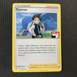 Thorton 167/196 Non-Holo Play! Pokemon Prize Pack Series 3 Stamped Near Mint NM - Image 1