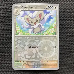 Cinccino 126/159 Reverse Holo Pokemon TCG: Journey Together Near Mint (NM) - Image 1
