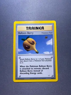 Pokemon TCG - Balloon Berry - Pokemon Tool - 60/64 Unlimited Neo Revelation - Image 3