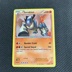 Terrakion 63/98 Pokemon TCG: Emerging Powers Near Mint (NM) - Image 1