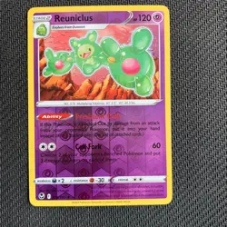 Reuniclus 078/195 Reverse Holo Pokemon TCG: Silver Tempest Near Mint (NM) - Image 1