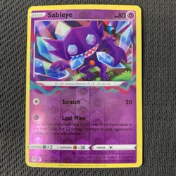 Sableye 070/196 Reverse Holo Pokemon TCG: Lost Origin Lightly Played - Image 1