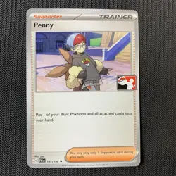 Penny 183/198 Non-Holo Play! Pokemon Prize Pack Series 3 Stamped Near Mint (NM) - Image 1