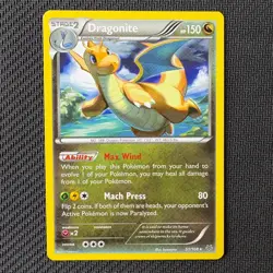 Dragonite 51/108 Pokemon TCG: Roaring Skies Lightly Played (LP) - Image 1