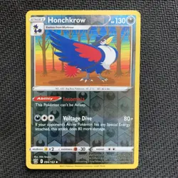 Honchkrow Reverse Holo 094/163 Pokemon TCG: Battle Styles Near Mint - Image 1