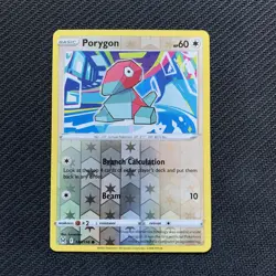 Porygon 140/196 Reverse Holo Pokemon TCG Lost Origin Near Mint (NM) - Image 1