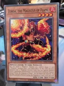 YuGiOh! Zoroa, The Magistus of Flame OP27-EN020 - Image 1
