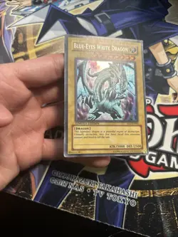 (STO) Yu-Gi-Oh! Blue-Eyes White Dragon FL1-EN001 Limited Edition HP - Image 4