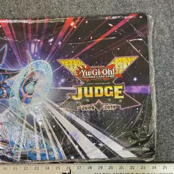YuGiOh! MAGICIAN OF CHAOS Playmat JUDGE 2009 2019 Playmat 14"x24" Sealed Promo - Image 2