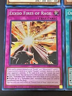 Exodia Full 5 Piece Set + Incarnate + Obliterate!!! + Blaze + Rage | YuGiOh! - Image 3